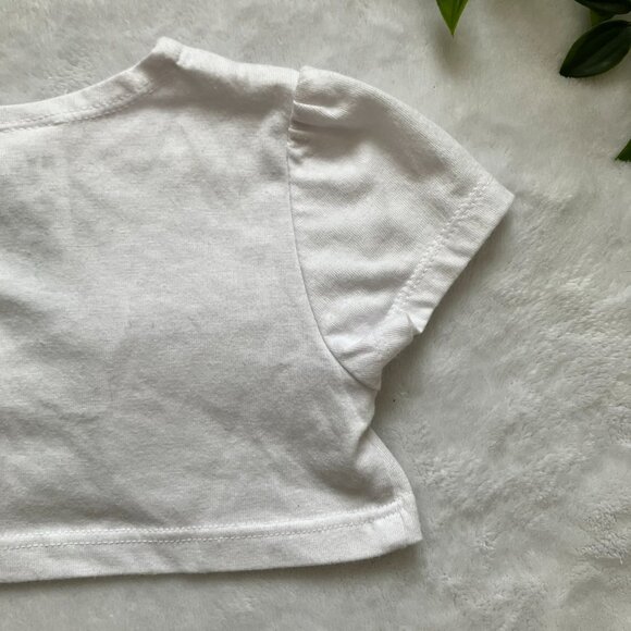 Samantha Says Baby Toddler Shrug 12-18M | EUC White Cropped Button Cardigan - Picture 10 of 12